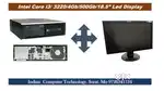 Full Pc Set.Hp.With Display. i3/4Gb/500Gb/18.5 Diaplay. Fix Rate