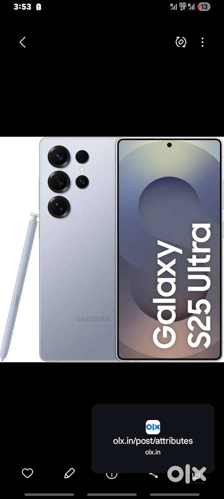 I oder Samsung s25 ultra in 85000 . Pay advance and get large discount