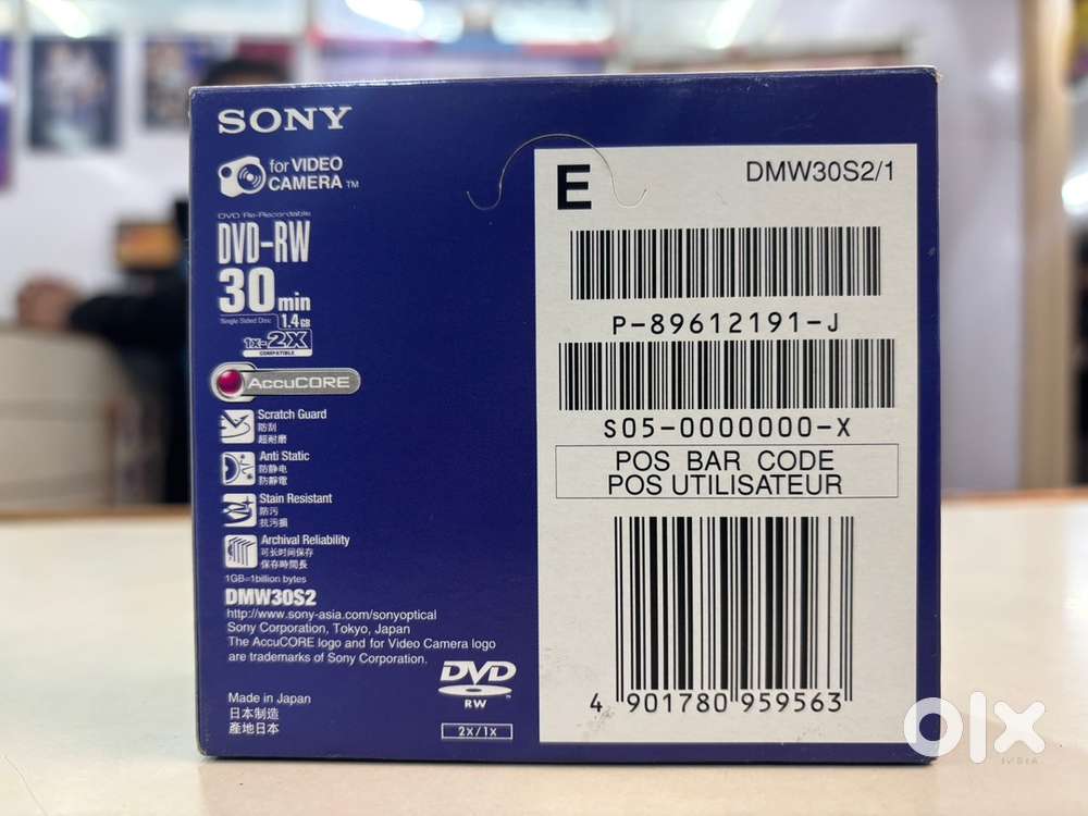 SONY DVD-RW 1.4 GB ( 5 DISCK )