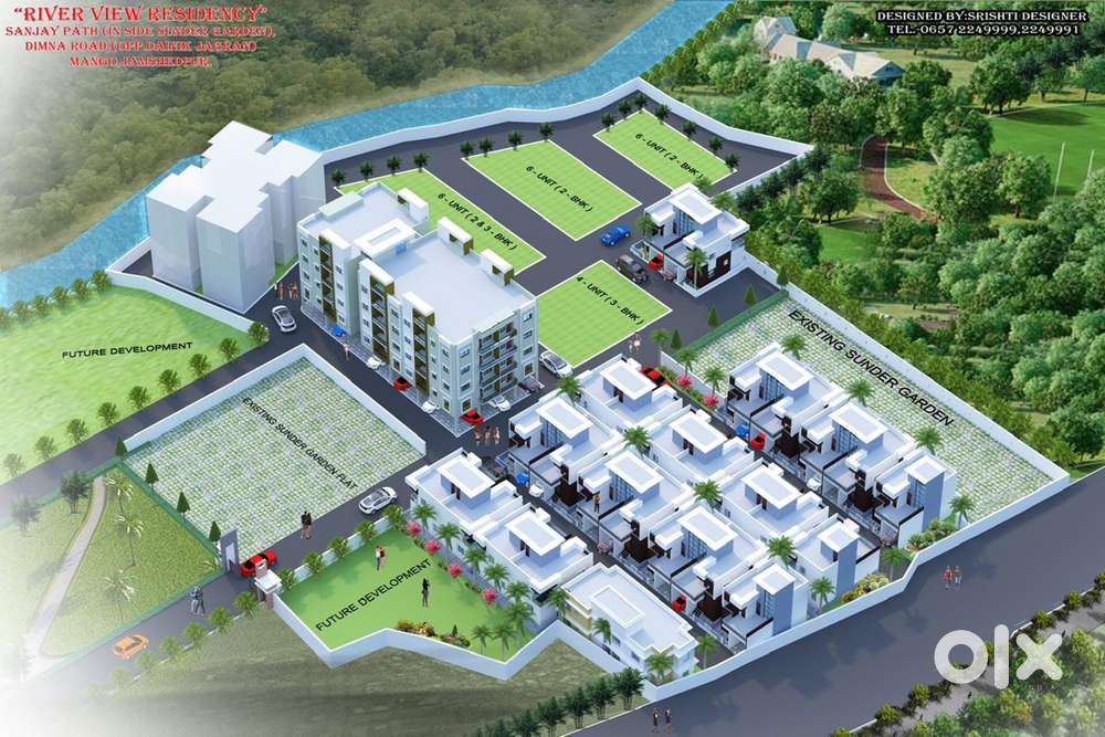 Ready to move flat with more than 300+ residents.