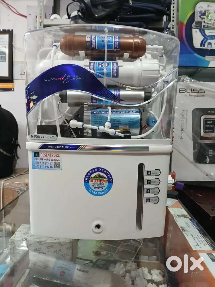 DESENT PURE TM 13 L RO water purifier copper mineral Alkaline i