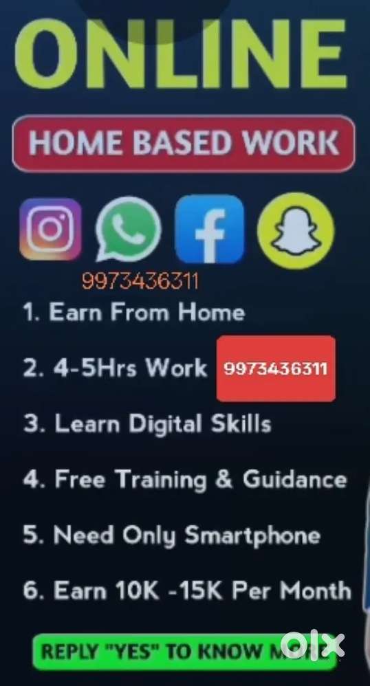 Earn Daily & Monthly Performance Based Work Work through smartphone