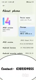 Redmi note 10pro / 6gb,128 storage. Fixd price