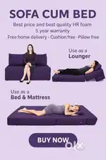 Sofa bed multipurpose function