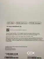Apple MacBook Air 13.6'' M4, 16GB, 512GB - 2025 - Midnight