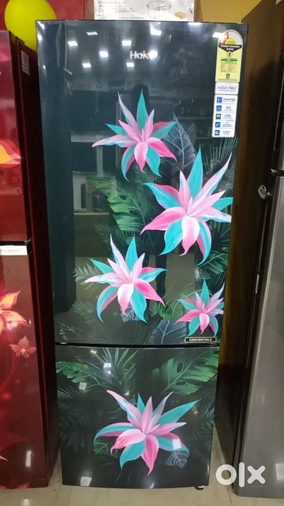 Haier Bottom Door Refrigerator at Flat @ 22,000/-