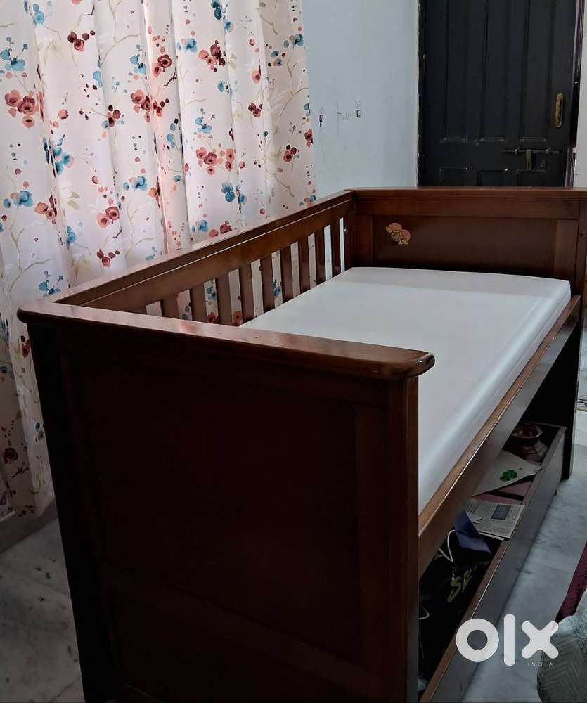 Mothercare brand baby cot cum bed