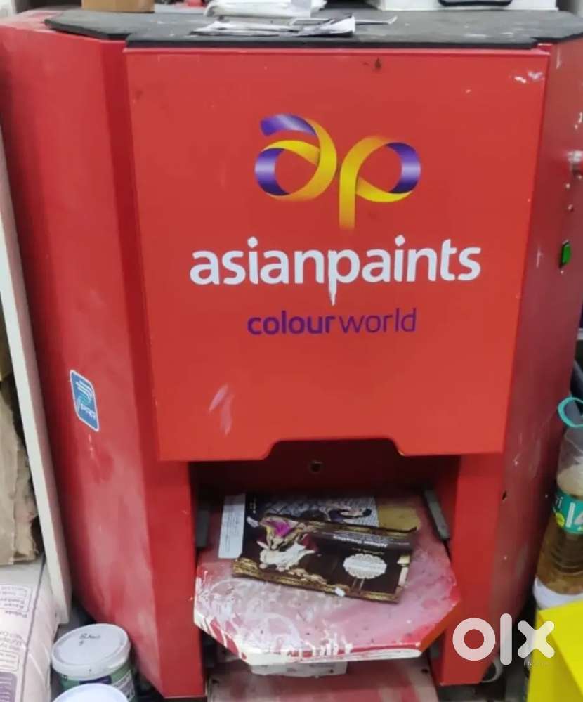 ASIAN PAINTS COLOUR TINTING MACHINE
