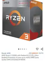 Ryzen 3 3200g in warranty 1.5 year
