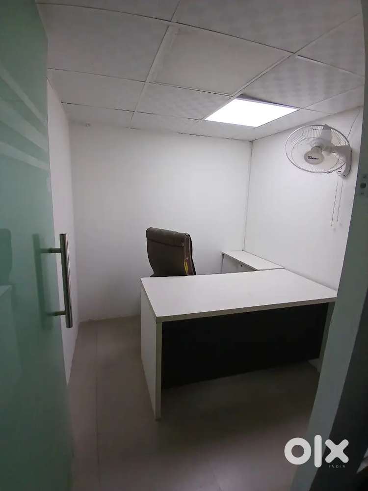 2 cabin luxurious 8 Workstations fully furnished office space for rent