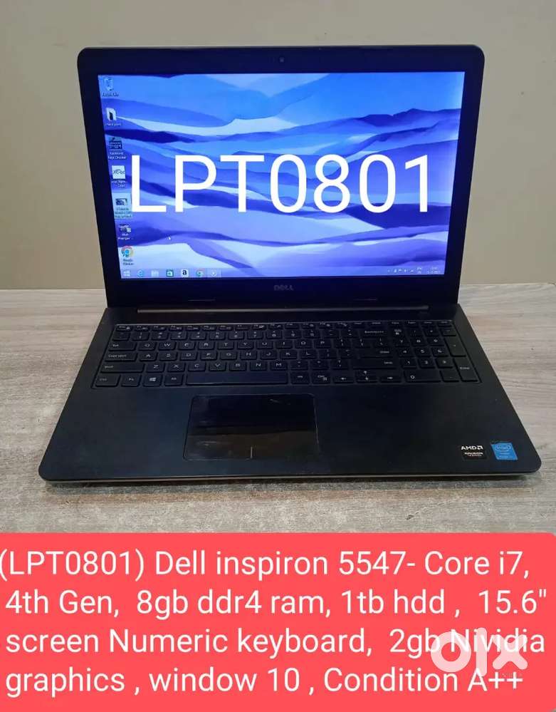 (LPT0801) Dell inspiron 5547 refurbished Laptop