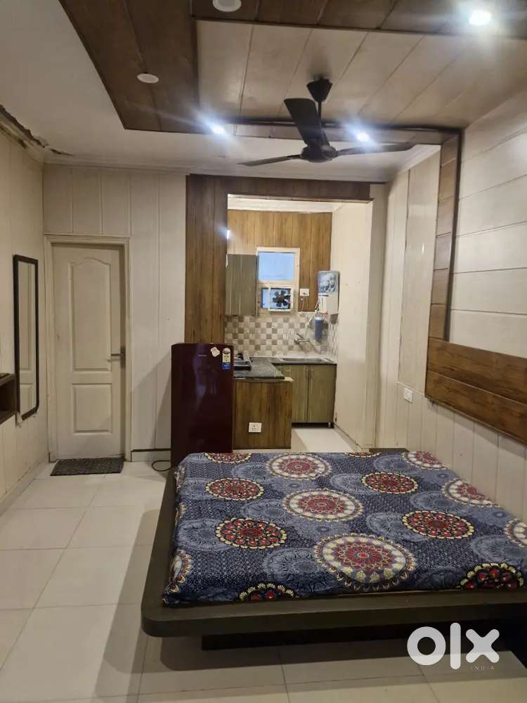 1bhk furnished flat for rent, independent studio apartment for rent
