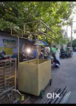 Food push cart frame for sell. Fabrication available