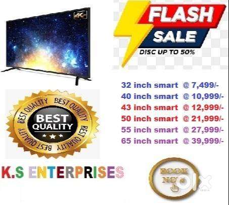 32  INCH  SMART LED TV @   7,499