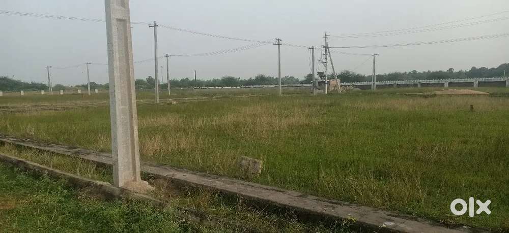 300 Sq yards Vuda Approved Plot for Sale in Sontyam Near Highway