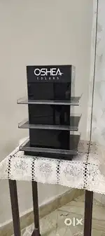 Nail paint stand revolving rotating black good looking