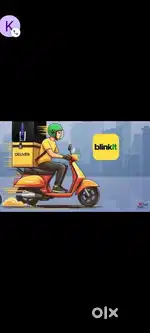 Hiring for vadodara blinkit delivery boy job