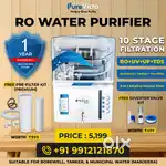 New 10 Stages RO + UV + UF Water Purifier Filter , 12 Months Warranty