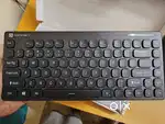 Portronics Bubble Multimedia Wireless Keyboard 2.4 GHz & Bluetooth 5.0