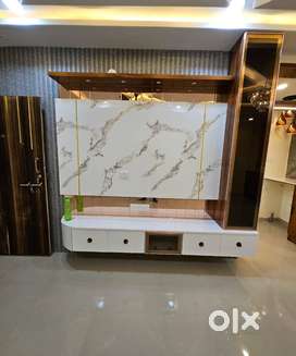 Gated community 3BHK New House for Sale corner flat interior finishing