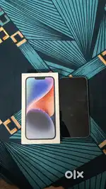 Iphone 14 plus 256gb blue good condition with bill box