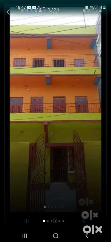 2bhk flat for rent 8000 in Rajarhat (service man) preferd