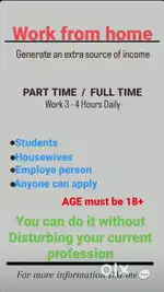 Online work from home