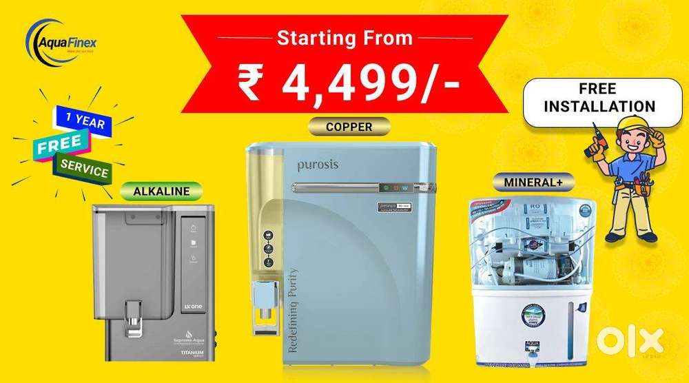 Copper RO Water Purifier at just ₹4499/- with free installation