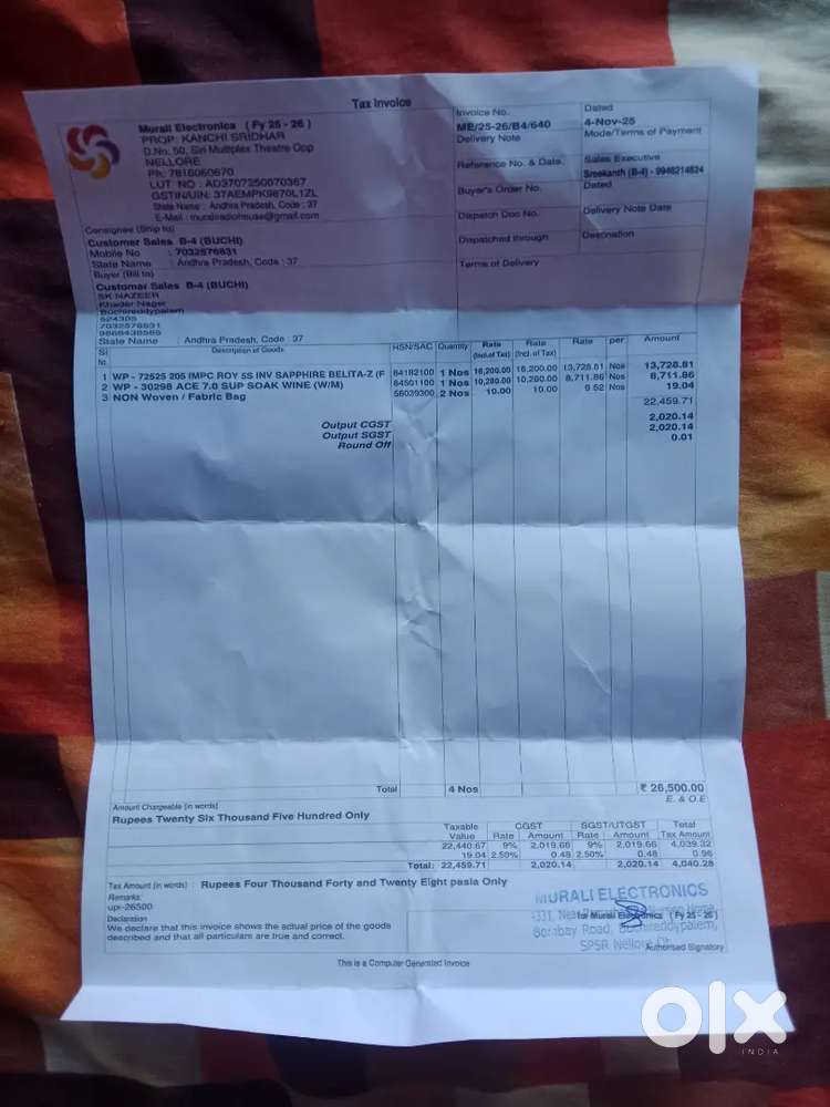 Washing machine 7kg new whirlpool