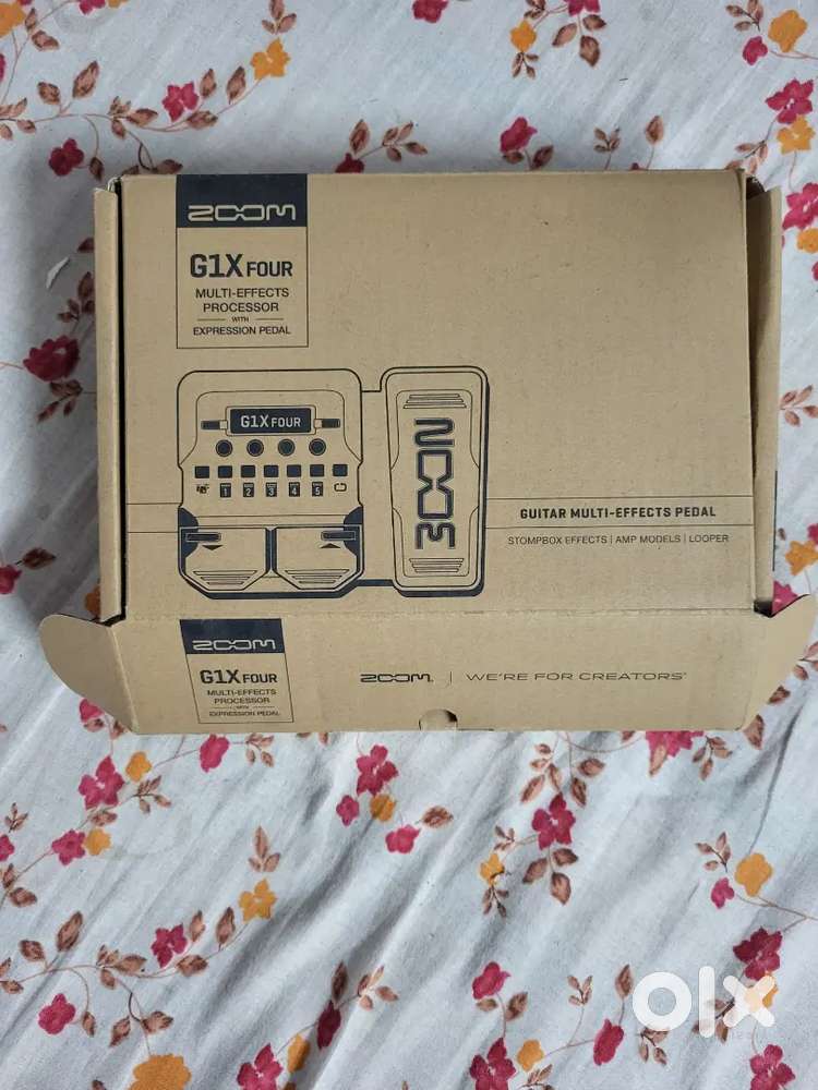 Brand new zoom g1 x four with stranger PS1A Adapter