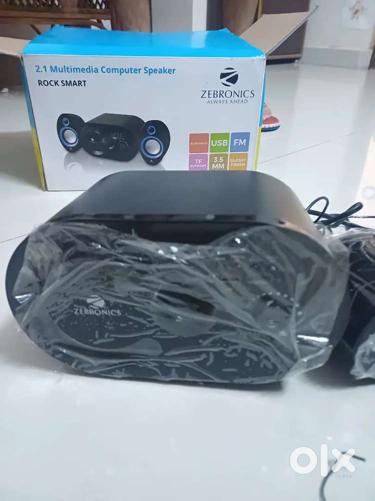 Zebronics 2.1 multimedia speaker. Brand new