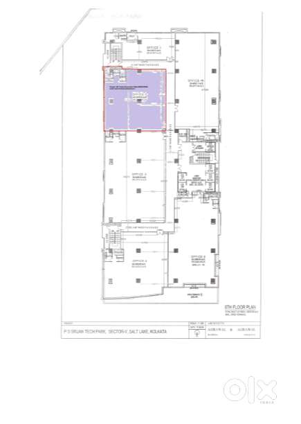 office space for sale in P S Srijan Tech Park, DN Block, Sector V,