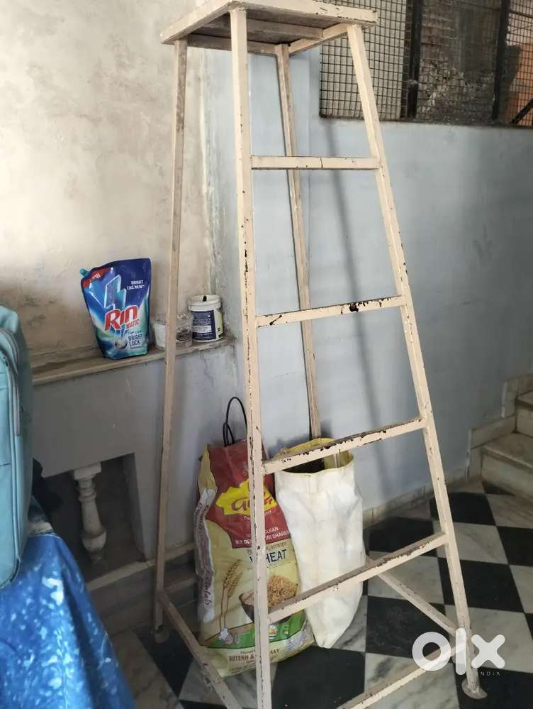 Iron step ladder