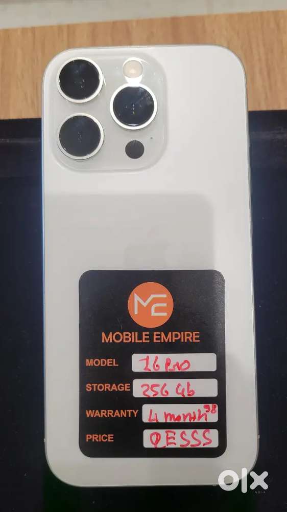 Iphone 16pro 256Gb white colour