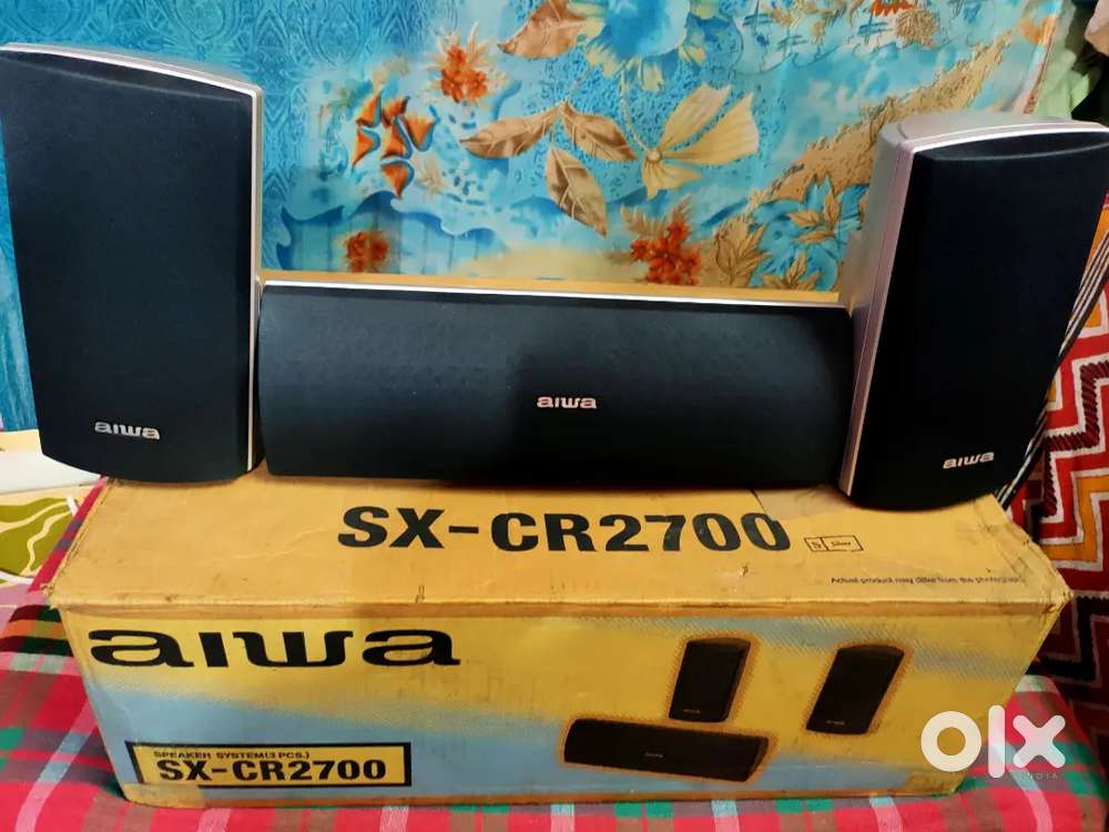 Aiwa model no-Sx cr-2700 bookself with box newcondition imported