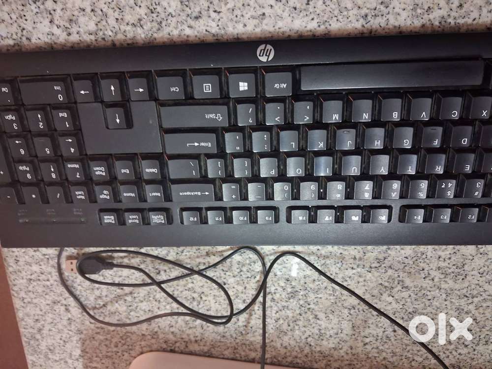 Hp keyboard with wire