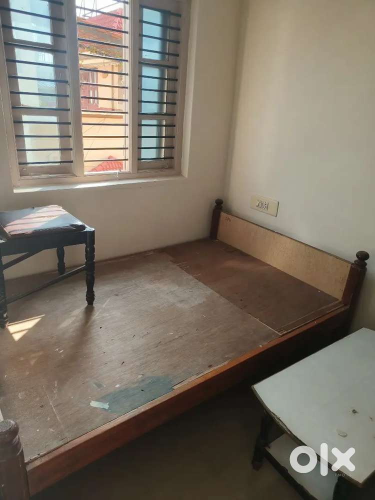 With attached restroom