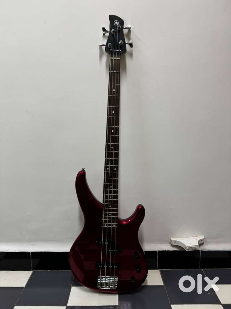 Yamaha TRBX174 Electric Bass Guitar – Red  less used