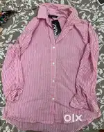 Cotton Shirts Size XL 300 rs each Pink & Yellow Color