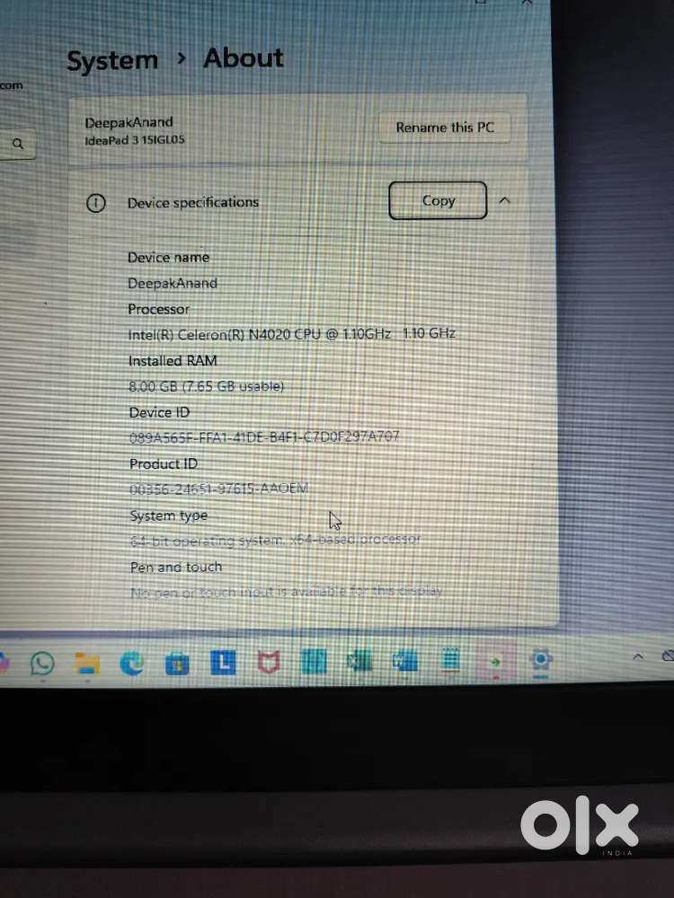 Lenovo IdeaPad slim 3