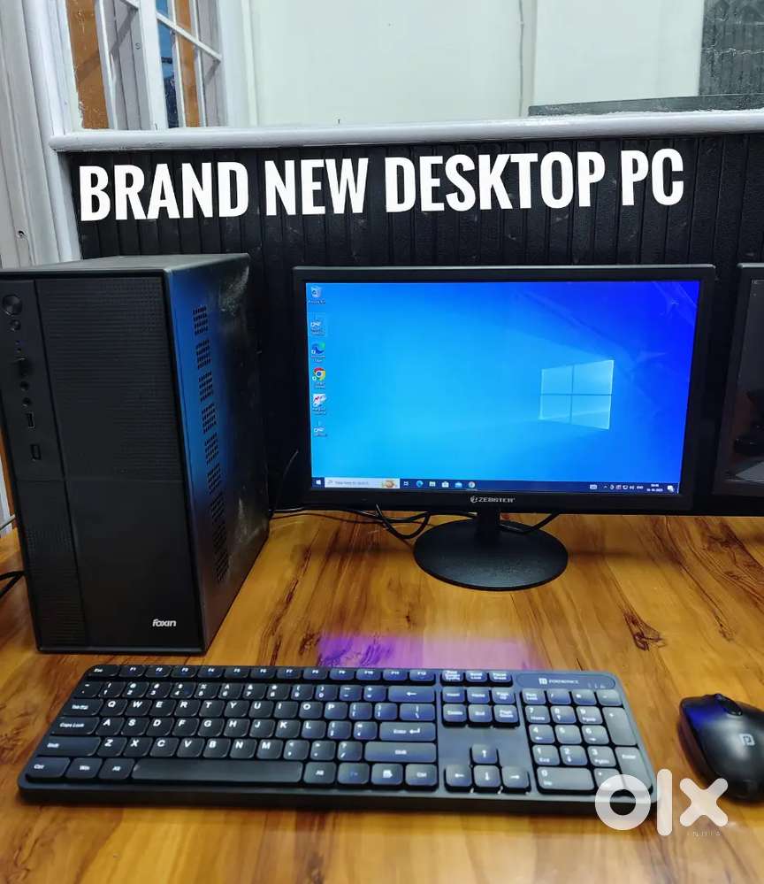 New Desktop Computer/8 GB Ram/256 SSD/ Core i3/19 inch/Warranty 1 Year
