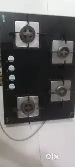 GLEN , 4 burner Gas Chula hob