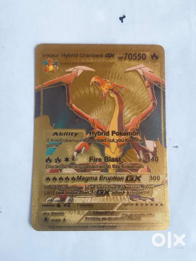 Pokemon golden cards