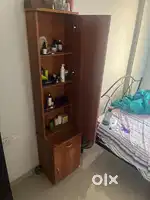 Wooden Dressing Table with Mirror – Good Condition