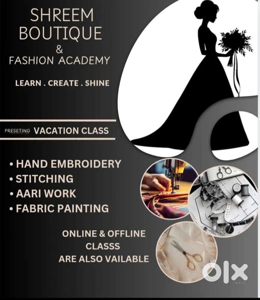 Stiching class & aari work class started