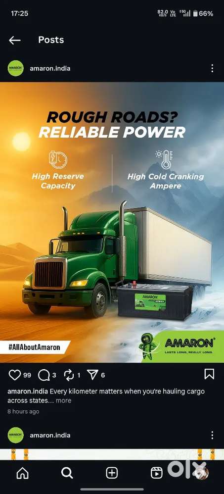 Amaron Distributor sales person