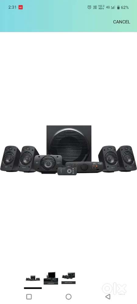 Logitech Z906 5.1 Channel  1000 Watts