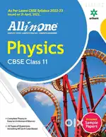 Class 11th Physics All in one reference book for CBSE exam