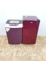 Used Washing Machine & Refrigerator in Good Condition for Sale”