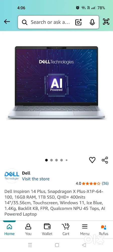 Dell laptop